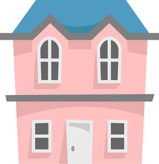 Cute House Illustration