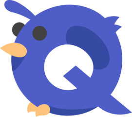 Cute Alphabet Animal Illustration