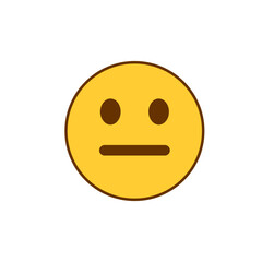 emoticon icon design vector isolated