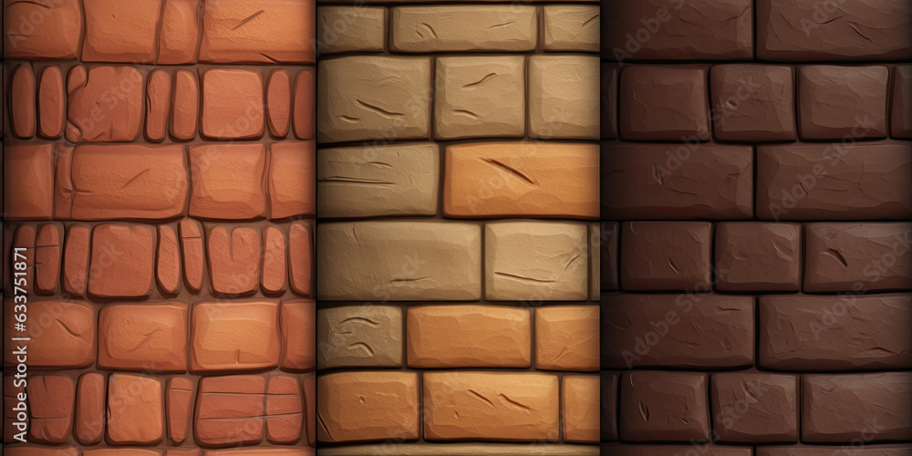 Aufkleber a colorful background with shapes and colors - generative ai