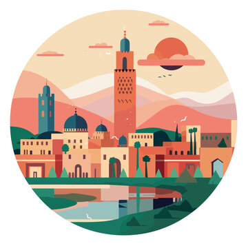 Marrakech in Red & Green: A Historic Minimalism in Circular Design