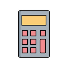 Accounting vector icon which can easily modify or edit

