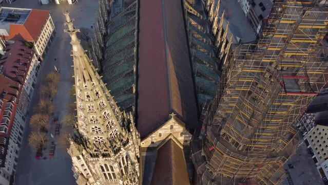 Ulm, Deutschland: Das Mittelschiff des Ulmer M&uuml;nsters