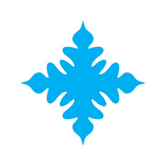 christmas snowflake icon