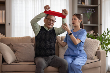 Home caregiver physio empowers seniors via exercises for strength, flexibility, aiding recovery.