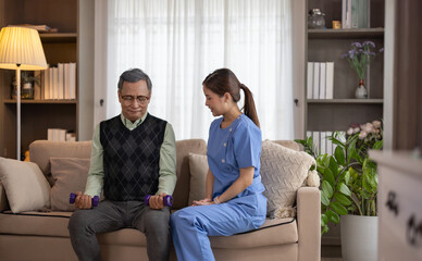Home caregiver physio empowers seniors via exercises for strength, flexibility, aiding recovery.