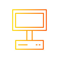 computer gradient icon