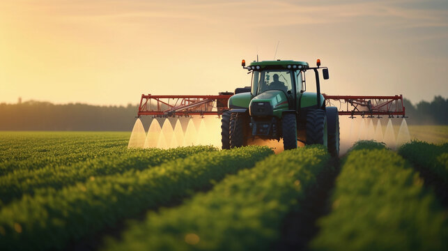 The Combine Harvester's Artistry Amidst Bountiful Fields