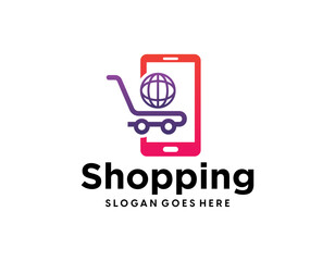 Online Shop Logo vector