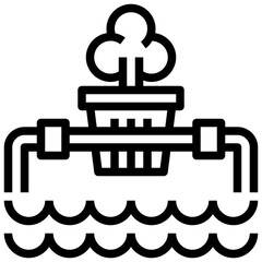HYDROPONIC GARDENING line icon,linear,outline,graphic,illustration