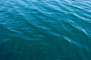 A close view of the lake water surface.