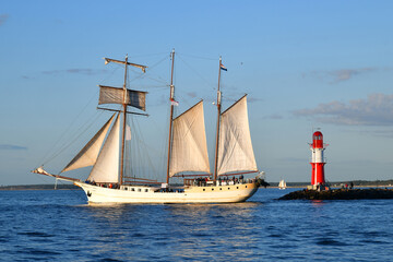 The Hanse Sail in Rostock is the largest maritime festival in Mecklenburg (Germany) and one of the largest in Europe.