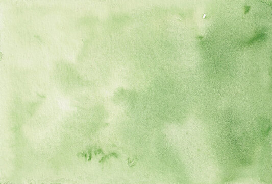 yellow and green watercolor background for spring