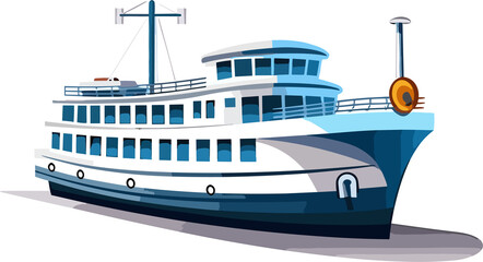 Ferry Boat illustration