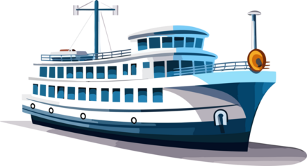Ferry Boat illustration