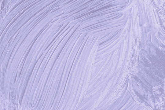 Purple brush stroke paint creative design. Lavender logo texture background. Image.