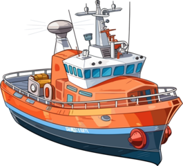 Rescue and Salvage Ship illustration