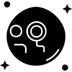 Obraz premium Monocle Icon