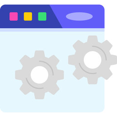 Web setting Icon