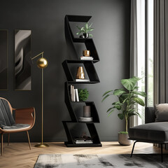 Organize your books in style and make a statement with this sophisticated storage solution.