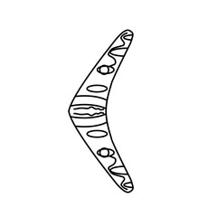 Boomerang Outline