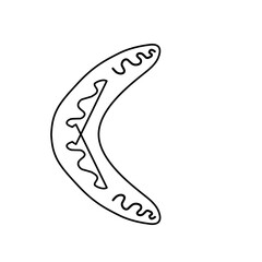 Boomerang Outline