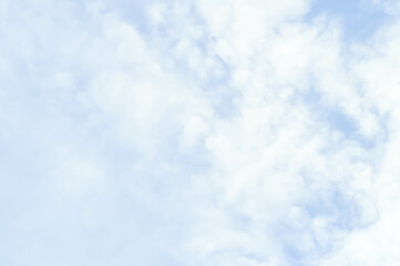 Naklejka na ściany i meble sky background or white cloud and blue sky or blur background