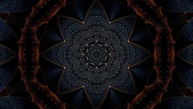 3D 4k kaleidoscope sacred geometry geometric patterns for live concert music video abstract trippy acid trance dmt lsd colorful art
