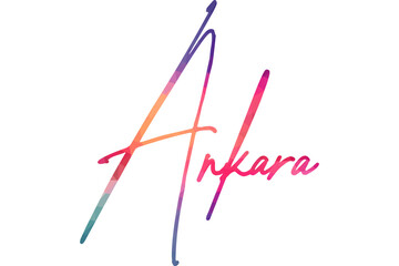 Ankara City Typography , tourism related items, gift ideas etc.
