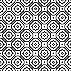White background with black pattern. Seamless texture for fashion, textile design,  on wall paper, wrapping paper, fabrics and home decor. Simple repeat pattern.