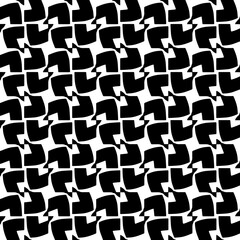 White background with black pattern. Seamless texture for fashion, textile design,  on wall paper, wrapping paper, fabrics and home decor. Simple repeat pattern.
