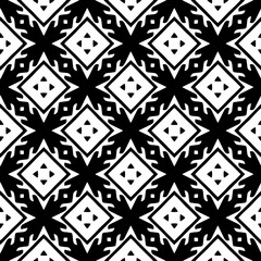 White background with black pattern. Seamless texture for fashion, textile design,  on wall paper, wrapping paper, fabrics and home decor. Simple repeat pattern.