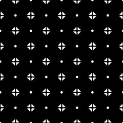 White background with black pattern. Seamless texture for fashion, textile design,  on wall paper, wrapping paper, fabrics and home decor. Simple repeat pattern.