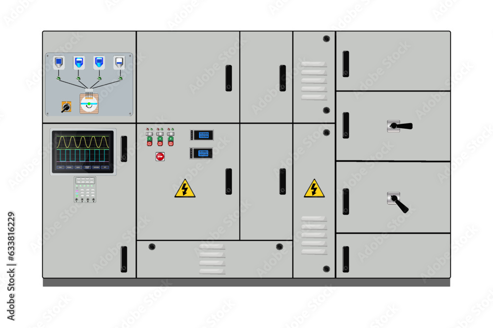 Aufkleber control panel. production control panel and control of computer devices. touchpad.