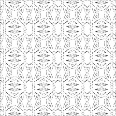 White background with black Dashes lines. Plain background with  simpe pattern. Black and white color. Abstract background for web page, textures, card, poster, fabric, textile.