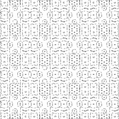 White background with black Dashes lines. Plain background with  simpe pattern. Black and white color. Abstract background for web page, textures, card, poster, fabric, textile.