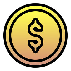 Obraz premium money icon