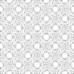 White background with black Dashes lines. Plain background with  simpe pattern. Black and white color. Abstract background for web page, textures, card, poster, fabric, textile.