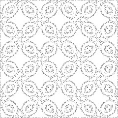 White background with black Dashes lines. Plain background with  simpe pattern. Black and white color. Abstract background for web page, textures, card, poster, fabric, textile.