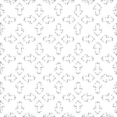 White background with black Dashes lines. Plain background with  simpe pattern. Black and white color. Abstract background for web page, textures, card, poster, fabric, textile.