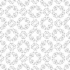 White background with black Dashes lines. Plain background with  simpe pattern. Black and white color. Abstract background for web page, textures, card, poster, fabric, textile.