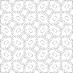 White background with black Dashes lines. Plain background with  simpe pattern. Black and white color. Abstract background for web page, textures, card, poster, fabric, textile.
