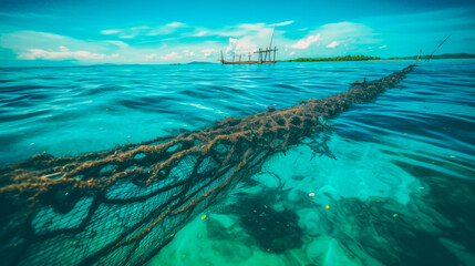 Naklejka premium The coral reef - Generative AI