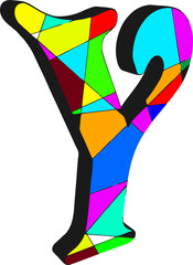 Vector letters. Each color can be changed at your discretion...