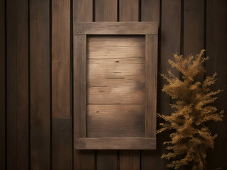 Rustic Wood Grace in Blur Elegance Unveiled Through Textured Background, Creating a Subtle and Inviting Generative AI
