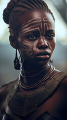 The Enigmatic African Huntress