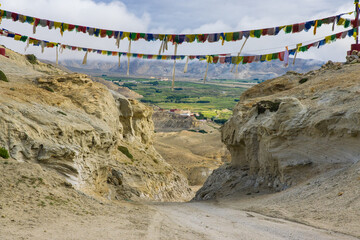 Lho La Pass on the way to Lho Manthang, Upper Mustang, Nepal