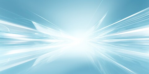 Abstract Light Blue Futuristic Background