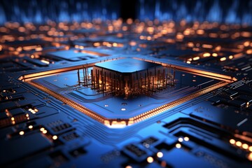 Computer chip, generative ai