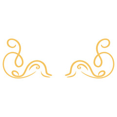luxury fancy logo symbols vector